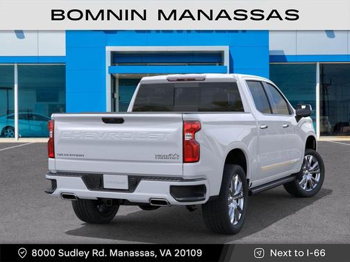 Polar White Tricoat 2026 Chevrolet Silverado 1500 High Country