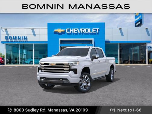 Polar White Tricoat 2026 Chevrolet Silverado 1500 High Country