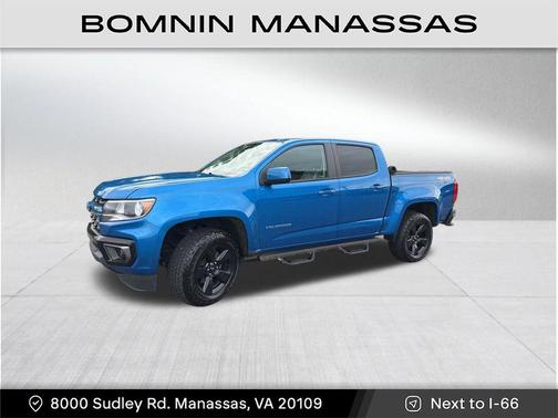 Bright Blue Metallic 2021 Chevrolet Colorado LT
