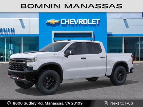 Summit White 2026 Chevrolet Silverado 1500 ZR2