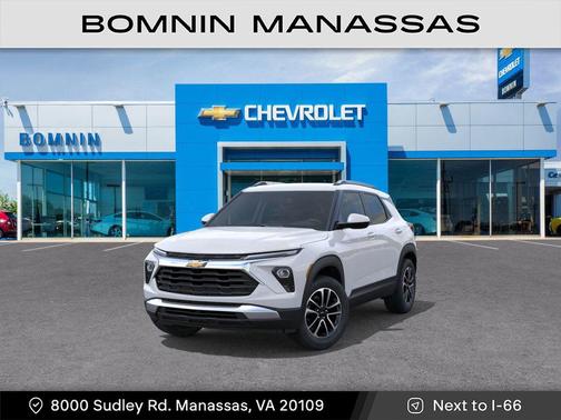 Summit White 2026 Chevrolet Trailblazer LT