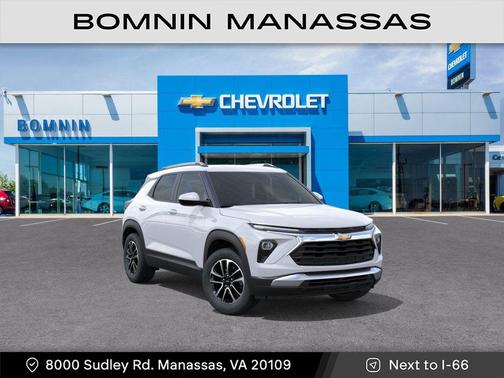 Summit White 2026 Chevrolet Trailblazer LT