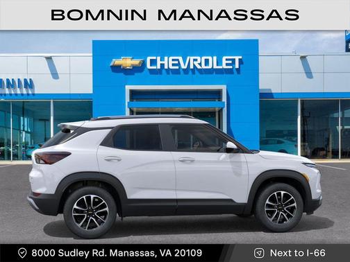 Summit White 2026 Chevrolet Trailblazer LT