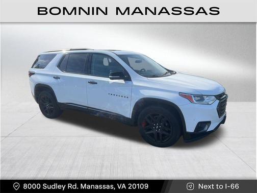 Summit White 2021 Chevrolet Traverse Premier