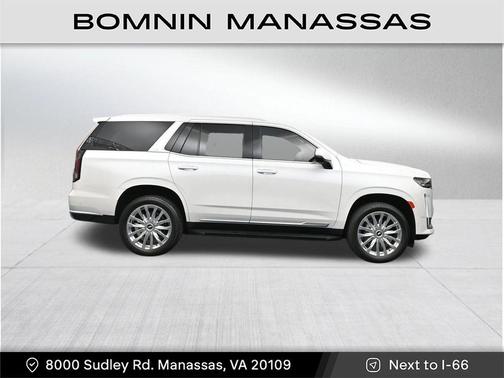 Crystal White Tricoat 2024 Cadillac Escalade Premium Luxury