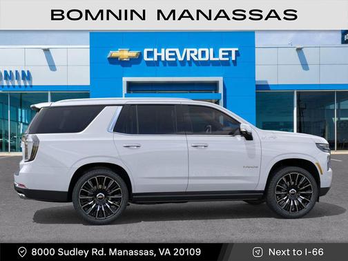 Polar White Tricoat 2026 Chevrolet Tahoe 4WD High Country