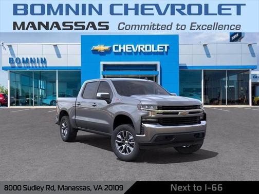 Satin Steel Metallic 2021 Chevrolet Silverado 1500 LT
