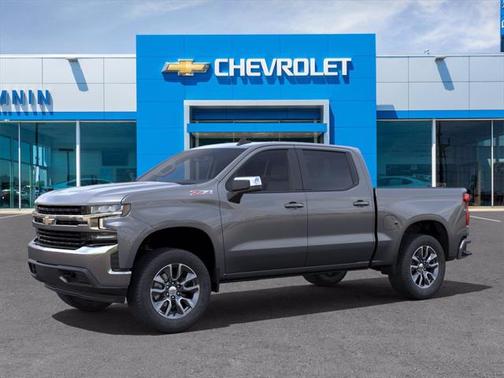 Satin Steel Metallic 2021 Chevrolet Silverado 1500 LT