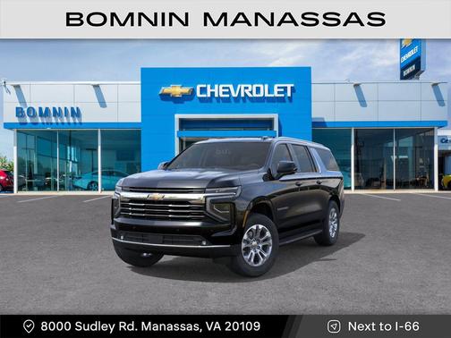 Black 2026 Chevrolet Suburban LT