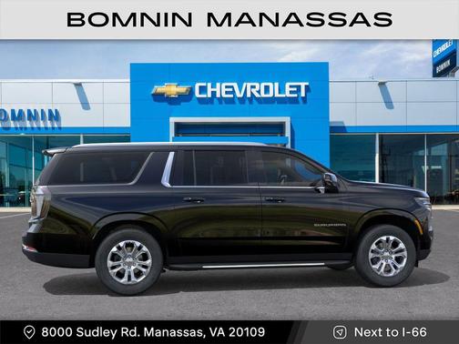 Black 2026 Chevrolet Suburban LT