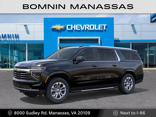 Black 2026 Chevrolet Suburban LT