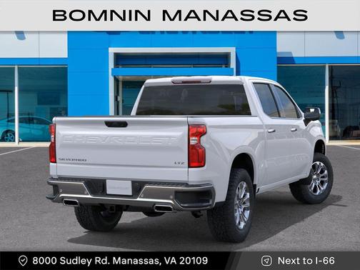 Summit White 2026 Chevrolet Silverado 1500 LTZ