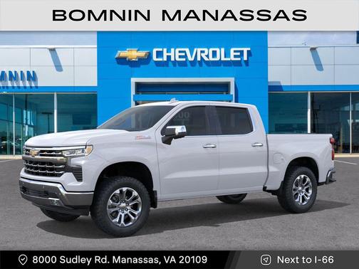 Summit White 2026 Chevrolet Silverado 1500 LTZ
