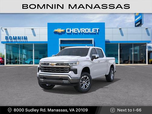 Summit White 2026 Chevrolet Silverado 1500 LTZ