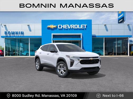 Summit White 2026 Chevrolet Trax LS