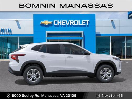 Summit White 2026 Chevrolet Trax LS