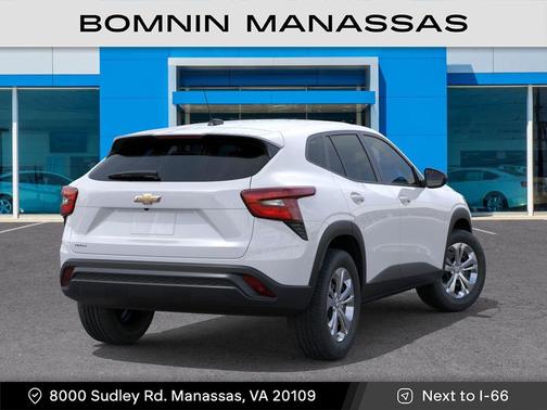 Summit White 2026 Chevrolet Trax LS