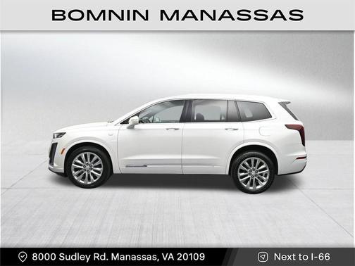 Crystal White Tricoat 2020 Cadillac XT6 Premium Luxury AWD