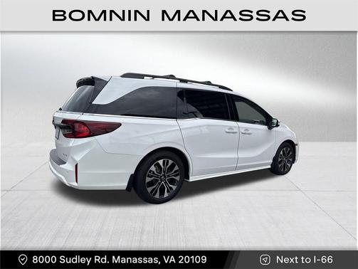 Platinum White Pearl 2025 Honda Odyssey Elite