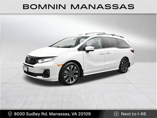 Platinum White Pearl 2025 Honda Odyssey Elite