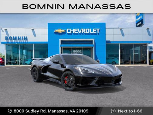 Black 2026 Chevrolet Corvette Stingray w/2LT