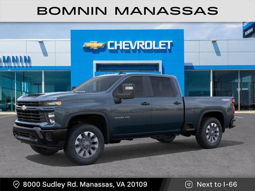 Lakeshore Blue Metallic 2026 Chevrolet Silverado 2500 Custom