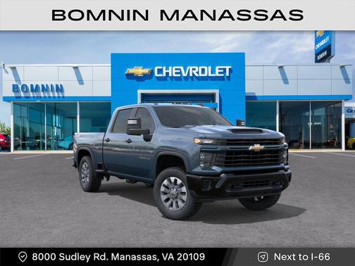 Lakeshore Blue Metallic 2026 Chevrolet Silverado 2500 Custom