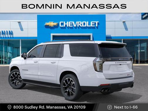 Summit White 2026 Chevrolet Suburban RST