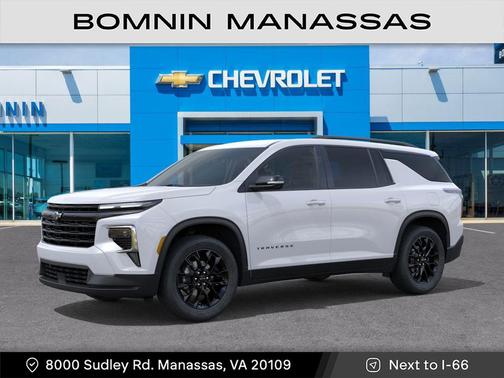 Summit White 2026 Chevrolet Traverse LT