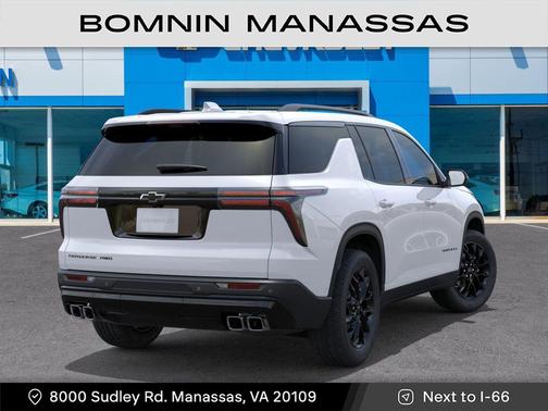 Summit White 2026 Chevrolet Traverse LT