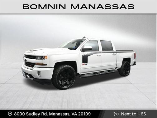 Summit White 2018 Chevrolet Silverado 1500 2LT