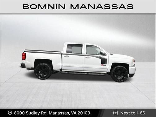 Summit White 2018 Chevrolet Silverado 1500 2LT