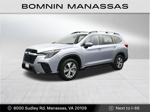 Ice Silver Metallic 2024 Subaru Ascent Premium 8-Passenger