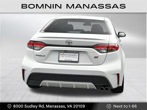 Blizzard Pearl 2020 Toyota Corolla SE