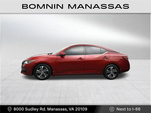 Scarlet Ember Tintcoat 2020 Nissan Sentra SV