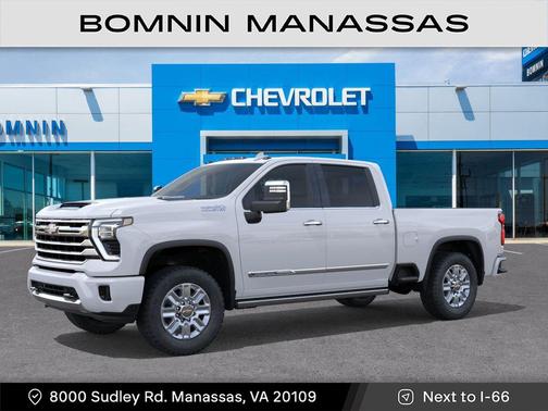 Polar White Tricoat 2026 Chevrolet Silverado 2500 High Country