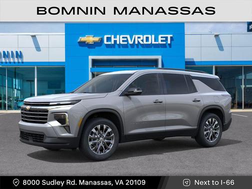 Sterling Gray Metallic 2026 Chevrolet Traverse LT