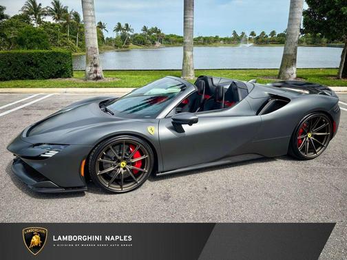 MATTE GREY 2024 Ferrari SF90 Spider
