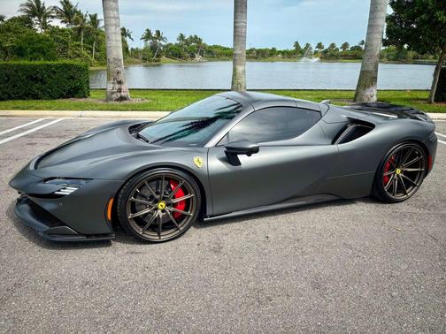 MATTE GREY 2024 Ferrari SF90 Spider