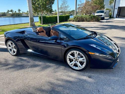 Dark Blue 2008 Lamborghini Gallardo