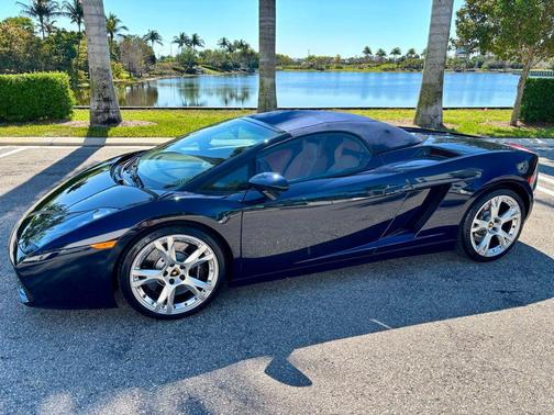 Dark Blue 2008 Lamborghini Gallardo