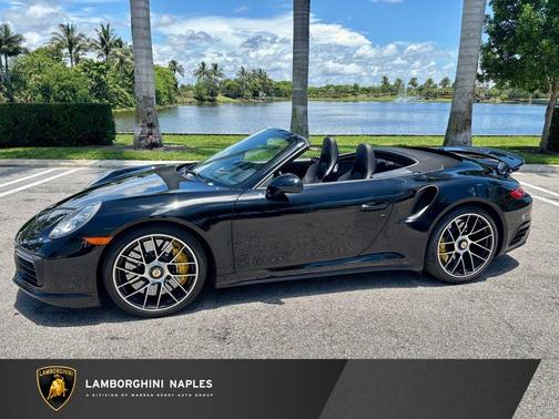 Black 2017 Porsche 911 Turbo
