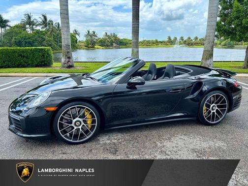Black 2017 Porsche 911 Turbo