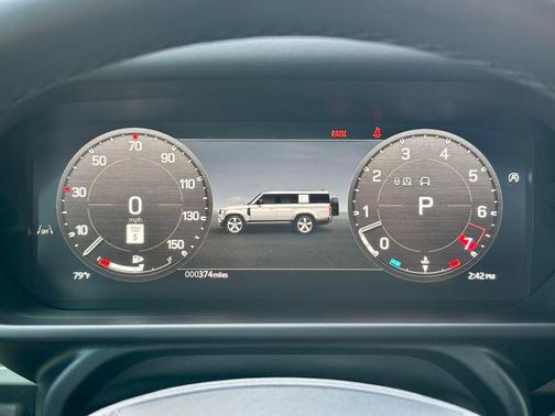 Grey 2025 Land Rover Defender V8