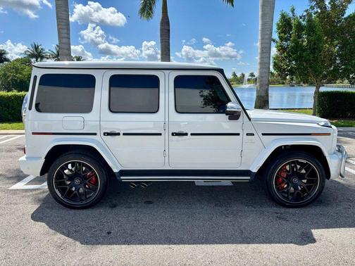 designo Diamond White Metallic 2021 Mercedes-Benz AMG G 63 4MATIC