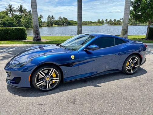 Blu Tour de France Metallic 2020 Ferrari Portofino Base