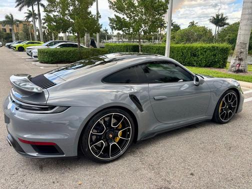 Arctic Grey 2023 Porsche 911 Turbo S