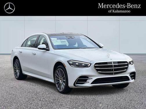 White 2026 Mercedes-Benz S-Class 4MATIC