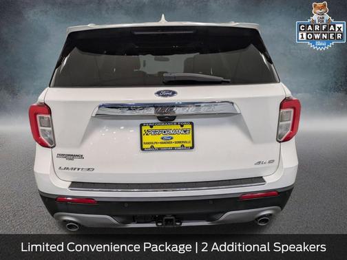 STAR WHITE MET TRI-COAT 2023 Ford Explorer LIMITED