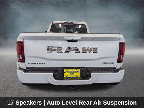 Bright White Clearcoat 2025 RAM 3500 Limited